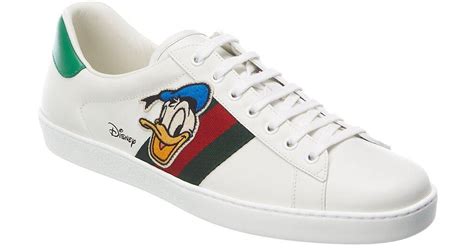 gucci ace sneakers donald duck|mickey mouse Gucci sneakers.